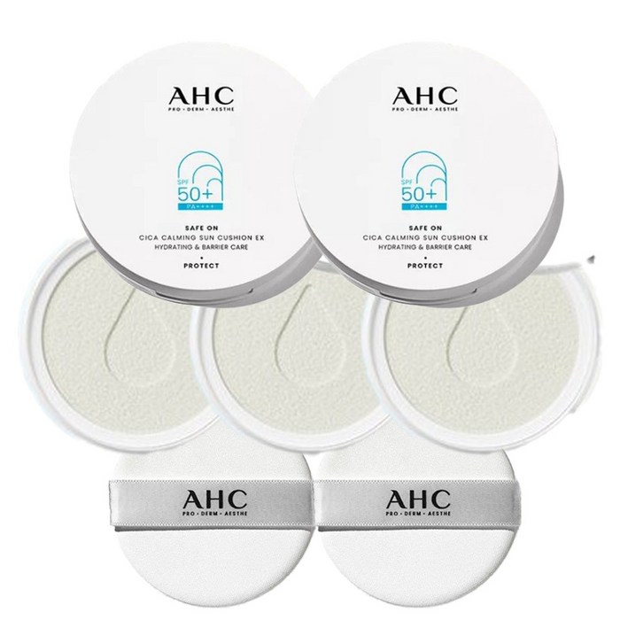 [2024 리뉴얼] AHC 시카 카밍 썬쿠션 기본구성 (본품2+리필3)
