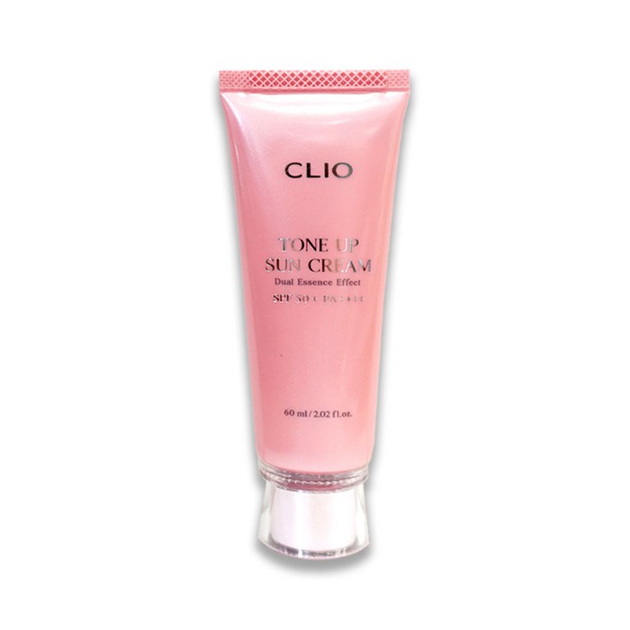 클리오 듀얼 톤업 선크림 수분광채+퍼프, 60ml, 1개