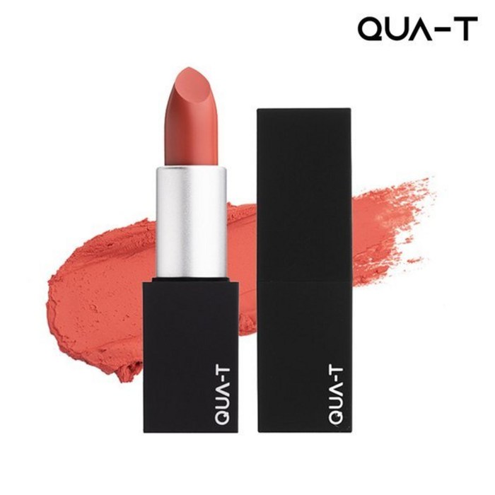 [리뉴얼 신상!] 콰티 마이무드 벨벳 매트 립스틱 (BEST 무드로제 무드베이지 무드코랄) QUA-T 롱래스팅 벨벳 블러링! 각질 부각 없는 매끈 보송